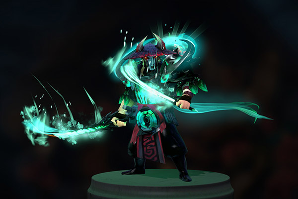 Green Samurai Ember Spirit для Ember Spirit